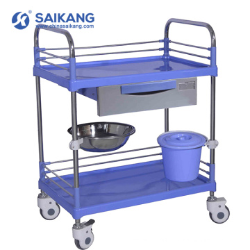 SKR007 Hospital Simple ABS Medical Drug Clinical Trolley